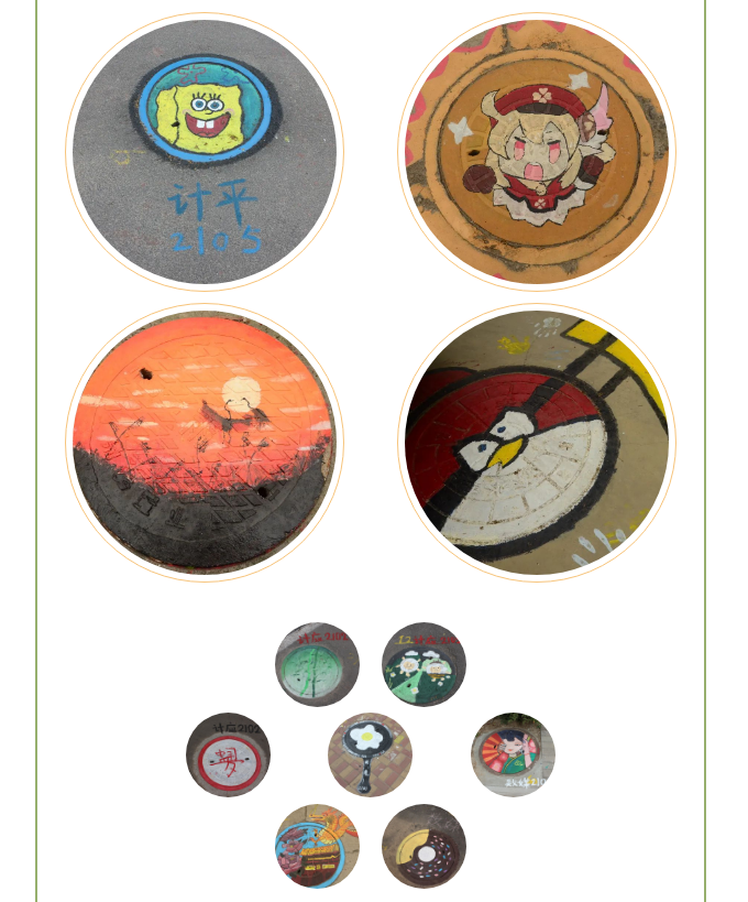 藝體活動周展示（三）|“潤心啟志，妙筆生花”井蓋涂鴉活動(圖6)